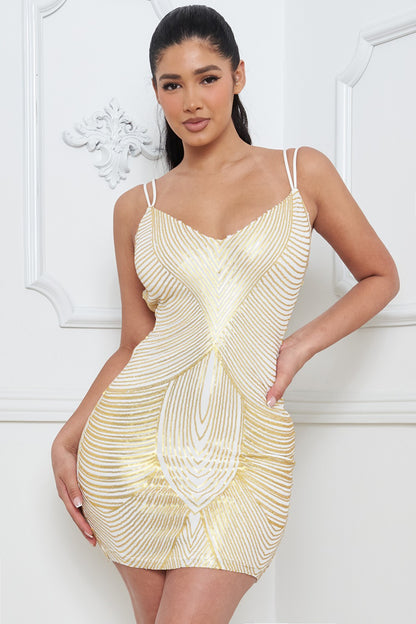 Mimi Gold Dress