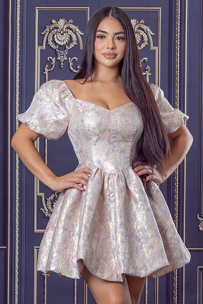 Lauryn Bubble Mini Dress