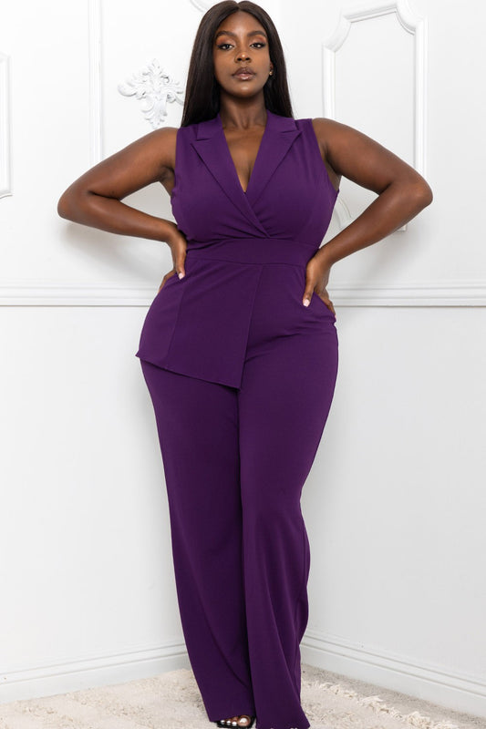 Kelly Collar Jumpsuit