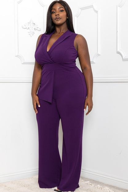 Kelly Collar Jumpsuit